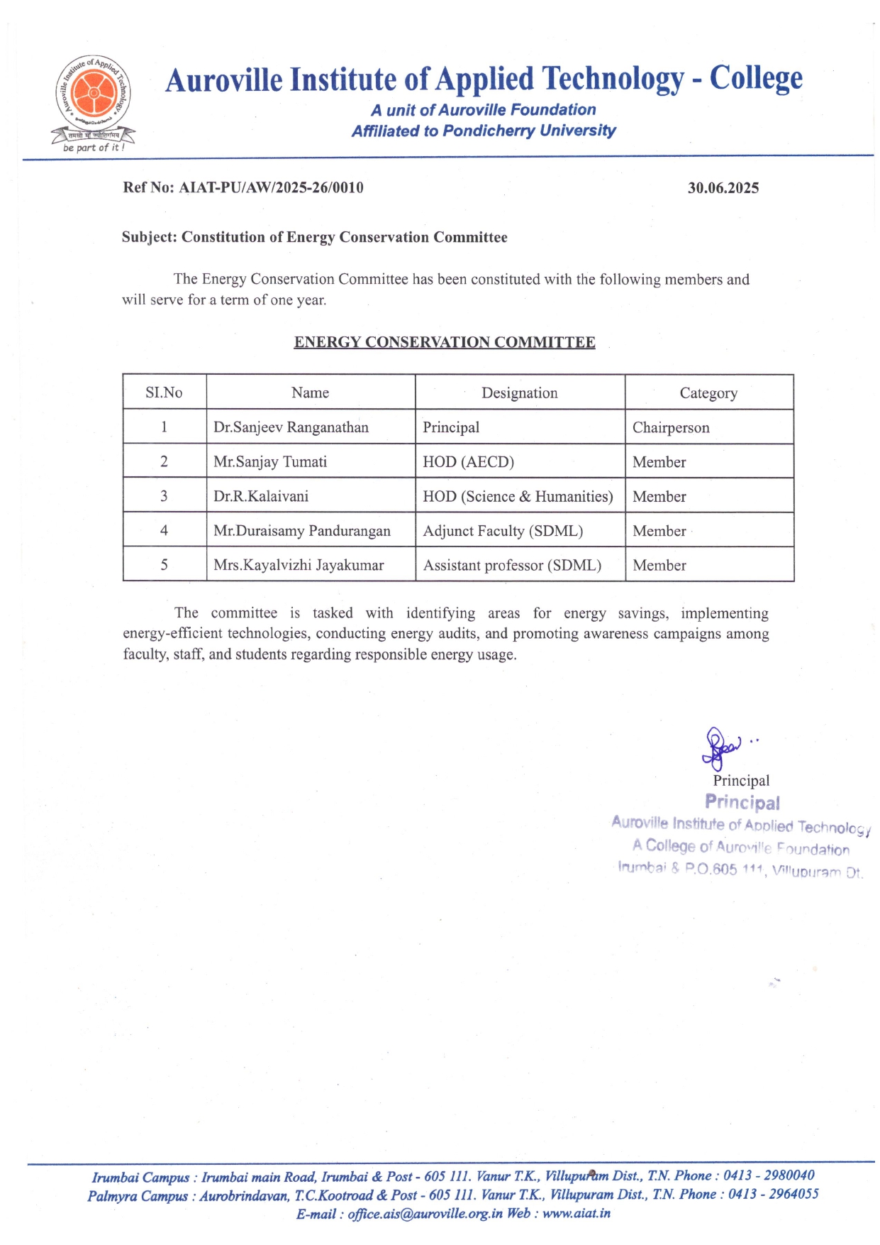 Energy Conservation Comittee.jpg