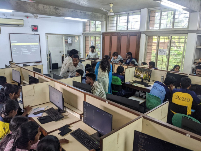Cloudflight Coding Contest at Auroville Institute of Applied Technology