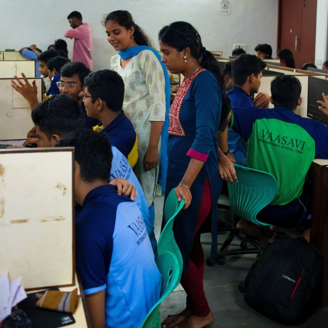 Cloudflight Coding Contest at Auroville Institute of Applied Technology